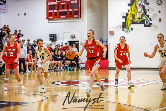 Centennial vs Totino-Grace Girls Varsity Basketball 056