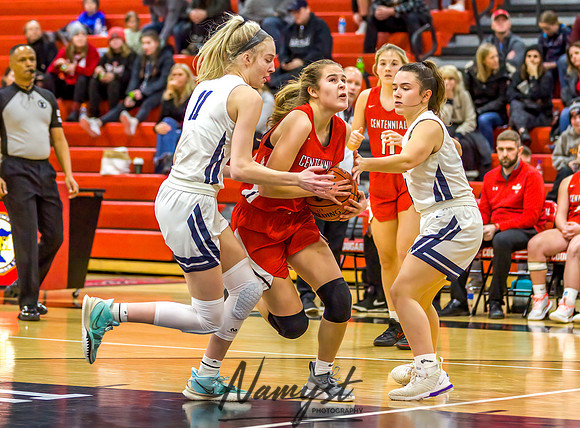 Centennial vs Totino-Grace Girls Varsity Basketball 083