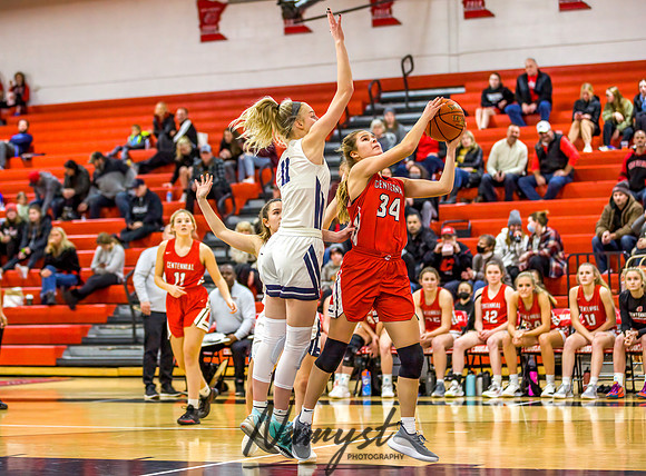 Centennial vs Totino-Grace Girls Varsity Basketball 085