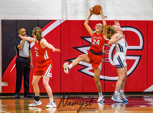Centennial vs Totino-Grace Girls Varsity Basketball 111