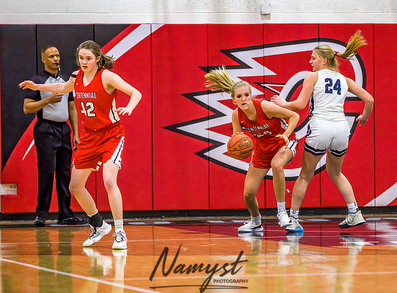 Centennial vs Totino-Grace Girls Varsity Basketball 112