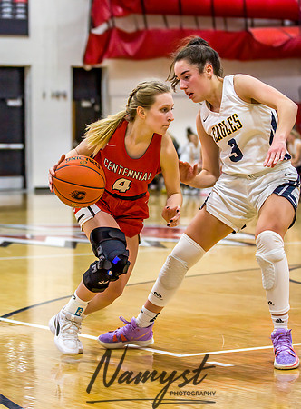 Centennial vs Totino-Grace Girls Varsity Basketball 125