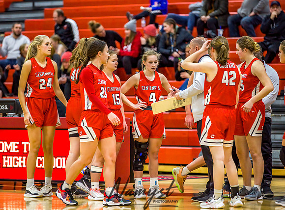 Centennial vs Totino-Grace Girls Varsity Basketball 123