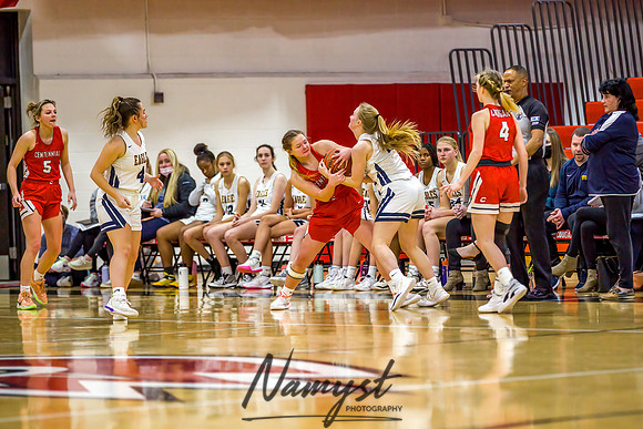 Centennial vs Totino-Grace Girls Varsity Basketball 129