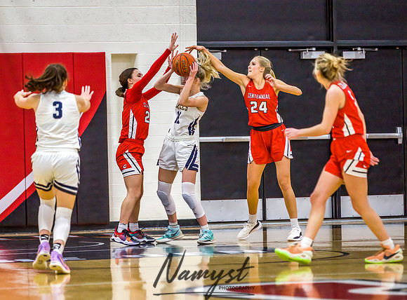 Centennial vs Totino-Grace Girls Varsity Basketball 158