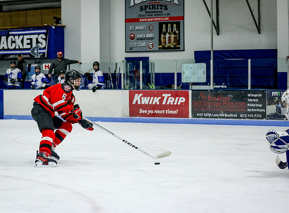 Centennial vs Cambridge Isanti Hockey 49