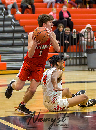Centennial vs Coon Rapids Boys Varsity Basketball 066