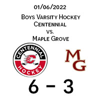 Centennial Varsity vs Maple Grove