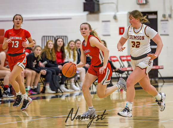 Centennial vs Maple Grove Girls JV Basketball 074
