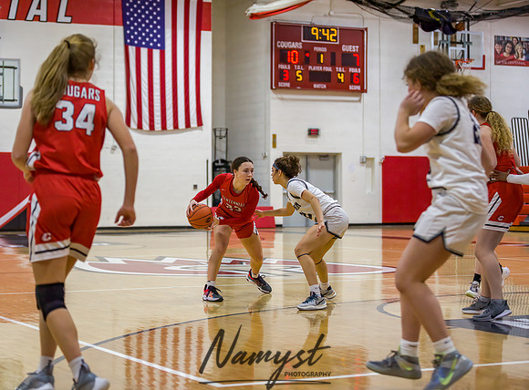 Centennial vs Champlin Park Girls Varsity Basketbal 070