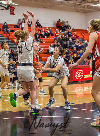 Centennial vs Champlin Park Girls Varsity Basketbal 091