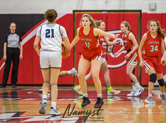 Centennial vs Champlin Park Girls Varsity Basketbal 093