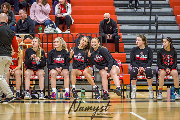 Centennial vs Champlin Park Girls Varsity Basketbal 110