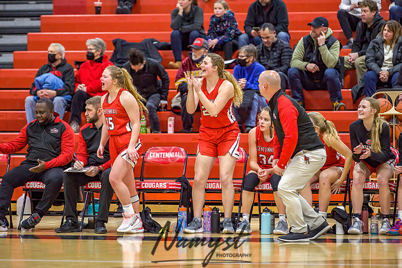 Centennial vs Champlin Park Girls Varsity Basketbal 137