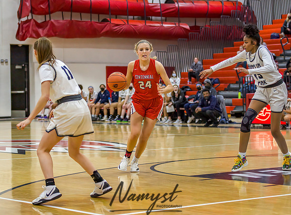 Centennial vs Champlin Park Girls Varsity Basketbal 161