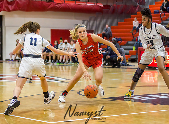 Centennial vs Champlin Park Girls Varsity Basketbal 163