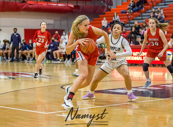 Centennial vs Champlin Park Girls Varsity Basketbal 175