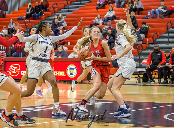 Centennial vs Champlin Park Girls Varsity Basketbal 177