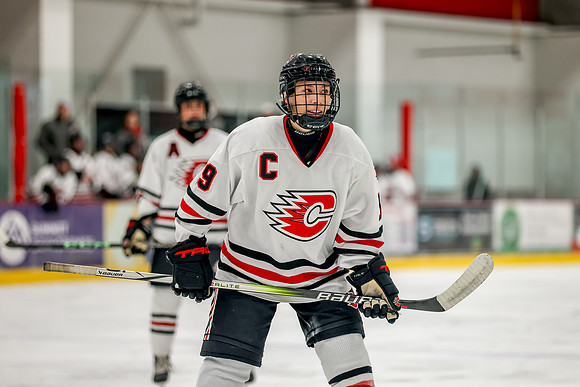 Centennial vs Roger Varsity Hockey 87