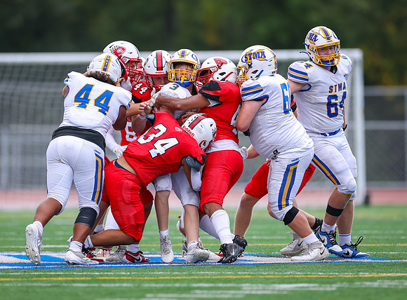 Centennial vs STMA JV Football 278