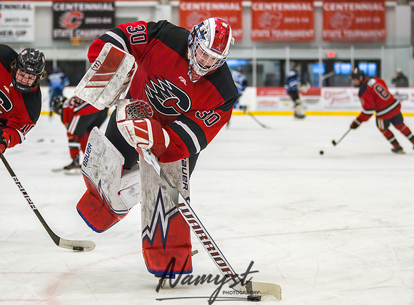 Centennial vs Blaine JV Hockey 011