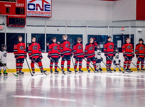 Chisago vs Rogers Varsity Hockey 5