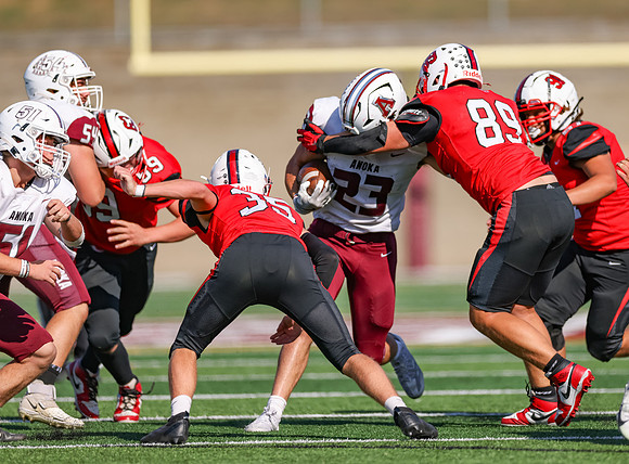 Centennial vs Anoka JV Football 812