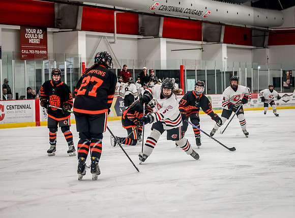 Centennial vs White Bear Lake Varsity Hockey 100