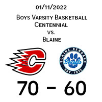 2022 01 11 Centennial  vs Blaine