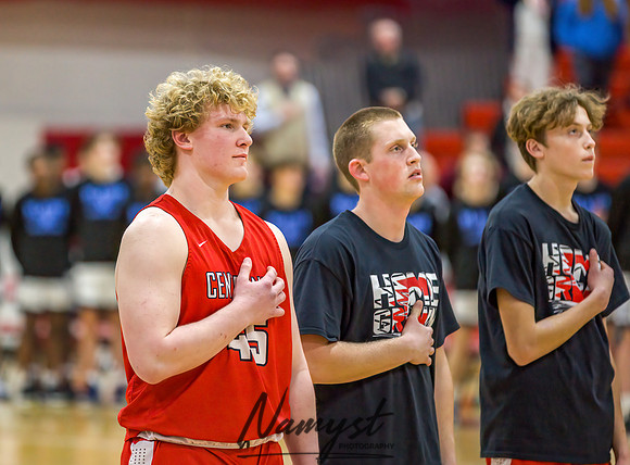 Centennial vs Blaine Boys Varsity Basketball 008