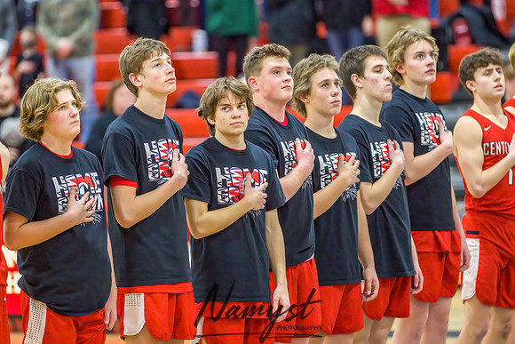 Centennial vs Blaine Boys Varsity Basketball 009