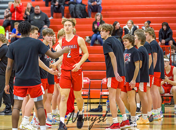 Centennial vs Blaine Boys Varsity Basketball 016