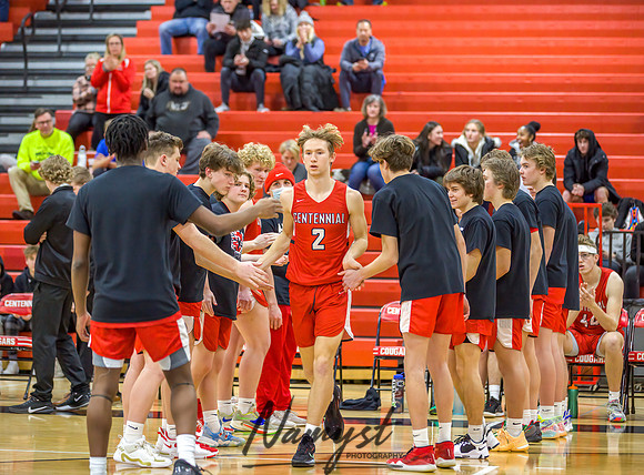 Centennial vs Blaine Boys Varsity Basketball 014
