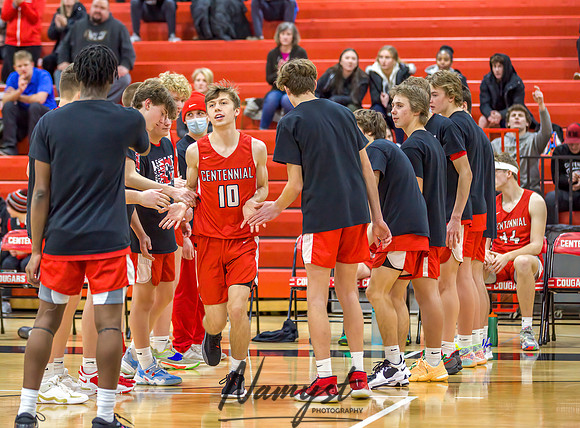 Centennial vs Blaine Boys Varsity Basketball 018