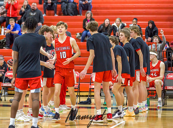 Centennial vs Blaine Boys Varsity Basketball 019