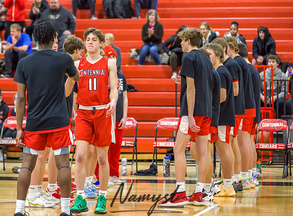 Centennial vs Blaine Boys Varsity Basketball 024