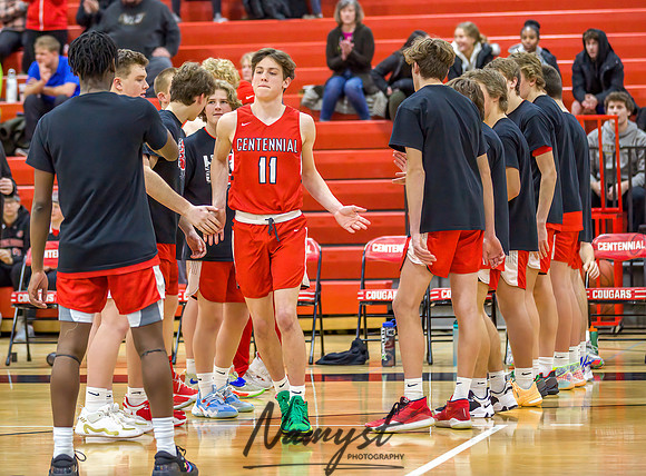 Centennial vs Blaine Boys Varsity Basketball 022