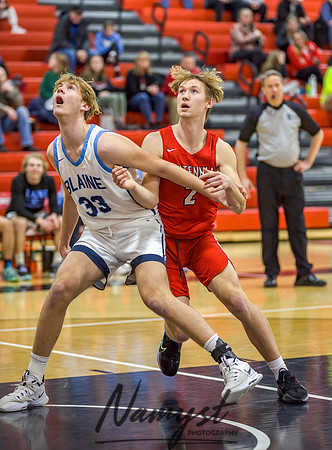 Centennial vs Blaine Boys Varsity Basketball 032