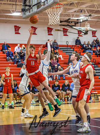 Centennial vs Blaine Boys Varsity Basketball 030