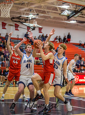 Centennial vs Blaine Boys Varsity Basketball 035
