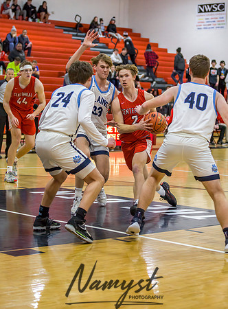 Centennial vs Blaine Boys Varsity Basketball 038