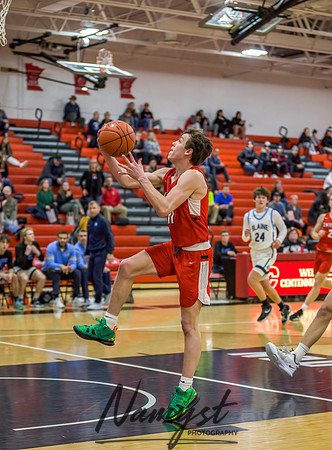 Centennial vs Blaine Boys Varsity Basketball 040