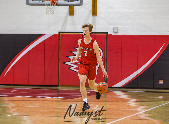 Centennial vs Blaine Boys Varsity Basketball 043