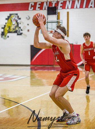 Centennial vs Blaine Boys Varsity Basketball 044