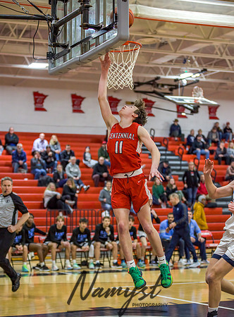 Centennial vs Blaine Boys Varsity Basketball 042