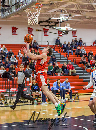 Centennial vs Blaine Boys Varsity Basketball 048