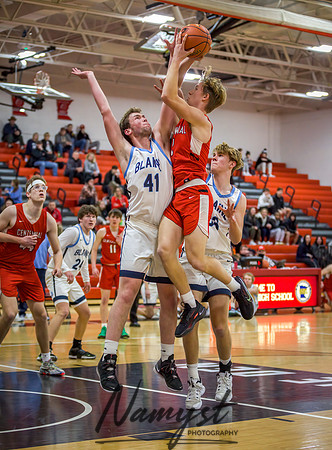 Centennial vs Blaine Boys Varsity Basketball 050