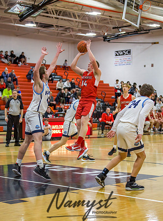 Centennial vs Blaine Boys Varsity Basketball 064