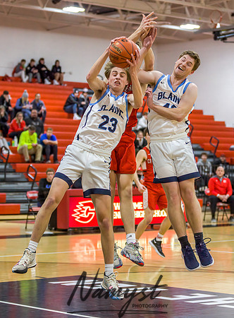 Centennial vs Blaine Boys Varsity Basketball 067