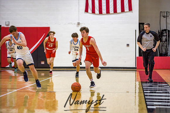 Centennial vs Blaine Boys Varsity Basketball 070